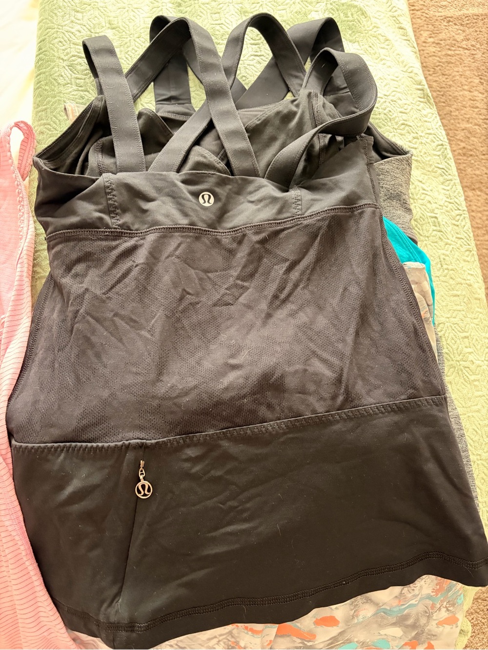 Lululemon Mixed Activewear Tank Tops - Bright Multi-Color Set - Picture 4 of 16